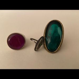 Vintage ring trio !